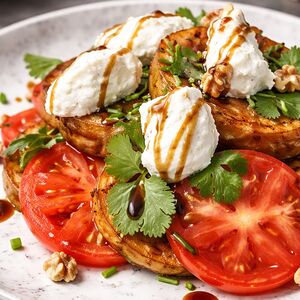 Салат с баклажанами