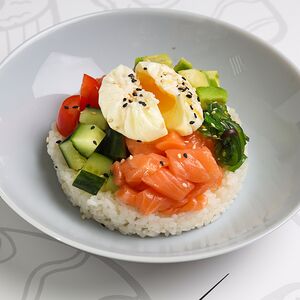 Поке с семгой 