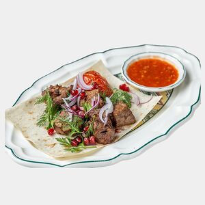 Шашлык из говяжей вырезки