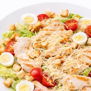 Цезарь с курицей