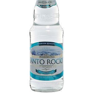 Вода santo rocio негазированная