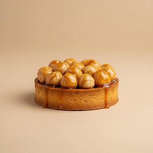 Тарт фундук-карамель