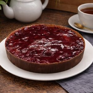 Тарт вишневый веган