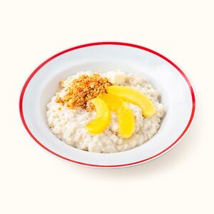 Каша Овсяная с персиками