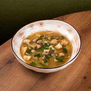 Суп с белыми грибами