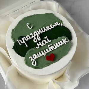  Бенто-торт на 23 февраля «Мой защитник»