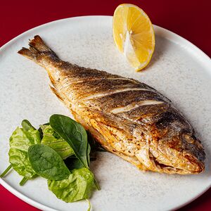 Дорадо с мангала