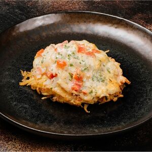 Драник с лососем