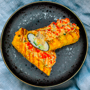 Открытый ролл с угрем