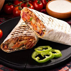 Шаурма классическая с соусом гриль тести 