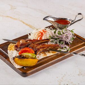 Шашлык из бараньих ребрышек