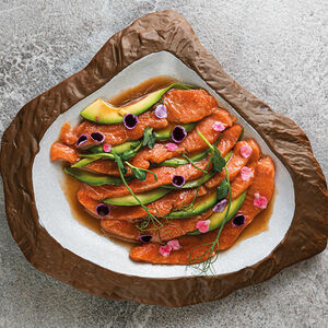 Севиче из лосося