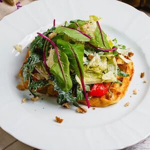 Картофельные вафли с перцем