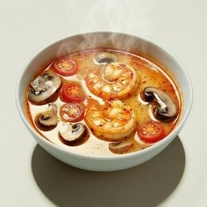 Том ям креветки