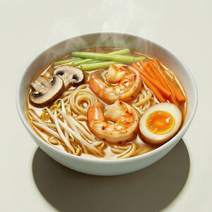 Рамен креветки классика