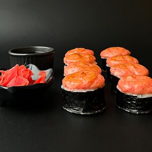 Запеченный ролл со Снежным крабом в нори