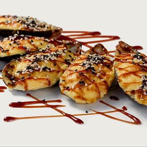 Мидии запечённые 