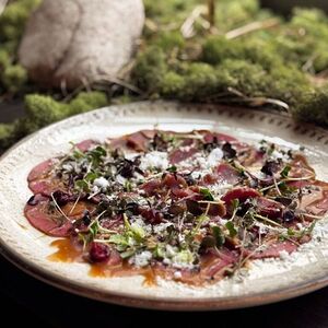 Карпаччо из фермерской говядины