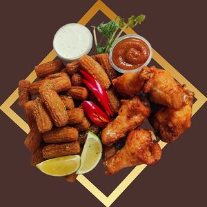 Сет-чуррос с куриным плечиком