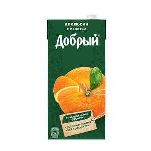 Сок добрый апельсиновый