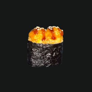 Запеченный Гункан с лососем  