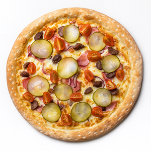 Чизбургер-пицца