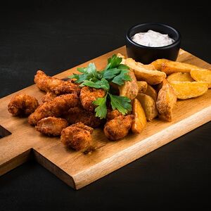 Чичарронес из курицы