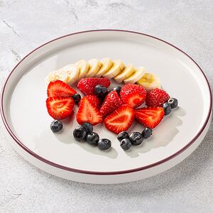 Микс ягод с бананом