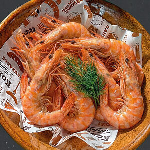 Жареные Королевские креветки