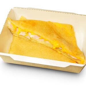 Блинчик с ветчиной и сыром