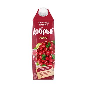 Морс Добрый Виноград-клюква