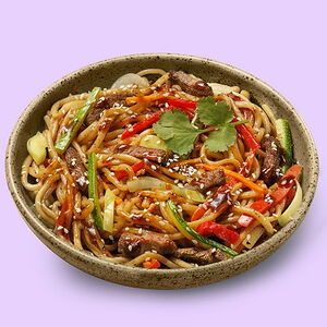 Лапша с говядиной