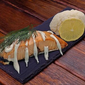 Лосось гриль