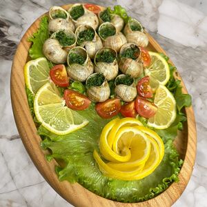 Улитка по-французски