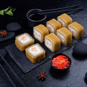 Жареный мини-ролл Кревет