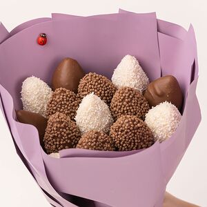 Букет из клубники в шоколаде №45