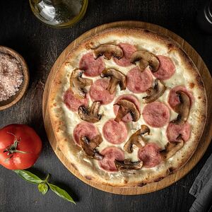 Пицца Грибосы с ветчиной 30 см