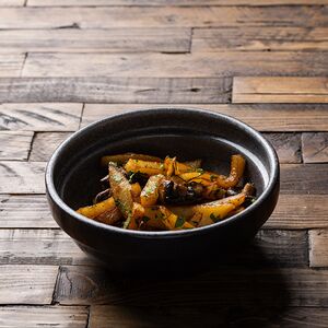 Жареная картошка с грибами