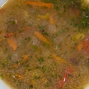 Суп с фасолью 