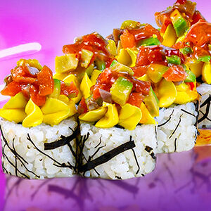 Сливочный тар-тар лосось