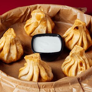 Хинкали жареные