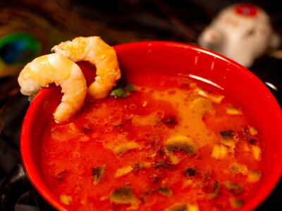 Том ям с креветками средне-острый