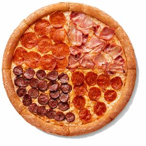 Мясной микс с баварскими колбасками Средняя Традиционное