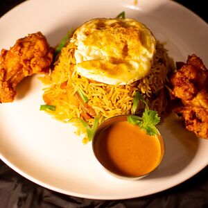 Nasi goreng normal Indonesian fried rice