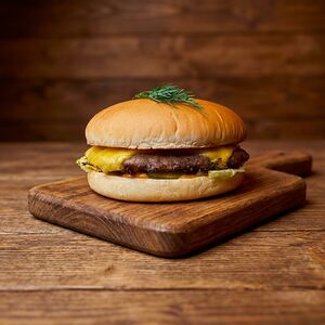 Чизбургер с говядиной