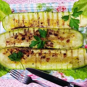 Кабачки на мангале 