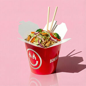 Вок морепродукты тайский карри