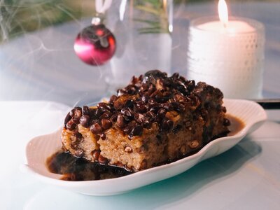 Паровой рисовый пирог 