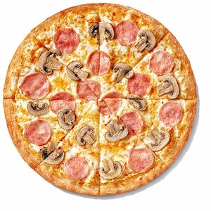 Ветчина и грибы Средняя Тонкое