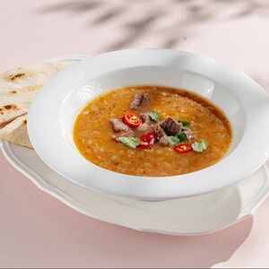 Харчо с телятиной и красной аджикой